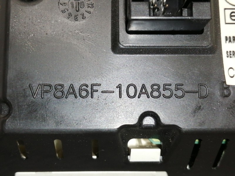 Recambio de pantalla multifuncion para ford c-max titanium referencia OEM IAM AM5T18B955BD VP8A6F10A855D 