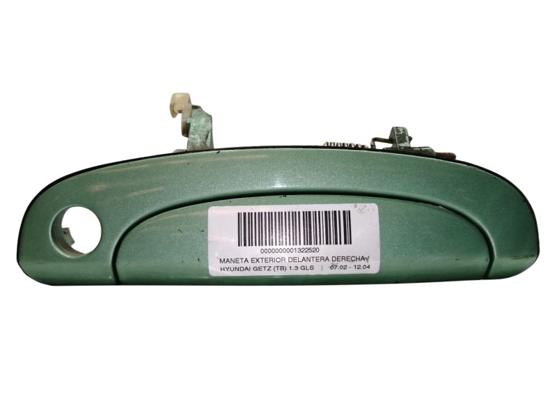 Recambio de maneta exterior delantera derecha para hyundai getz (tb) 1.3 gls referencia OEM IAM   