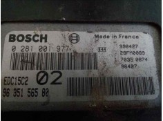 Recambio de centralita motor uce para peugeot 406 berlina (s1/s2) srdt referencia OEM IAM 0281001977   2