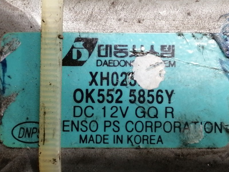 Recambio de elevalunas delantero izquierdo para kia carnival td ls referencia OEM IAM OK5525856Y XH023PA 