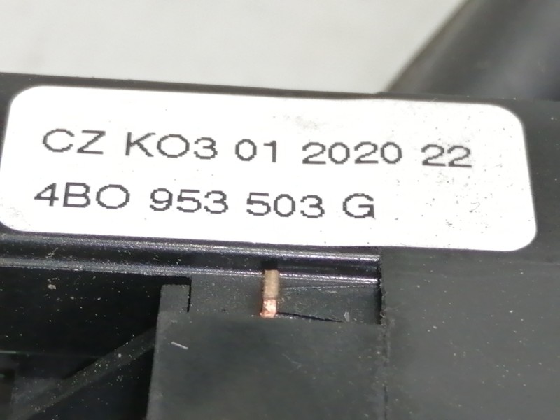 Recambio de mando limpia para audi a6 berlina (4b2) 2.4 v6 30v cat (bdv) referencia OEM IAM 4BO953503G 4BO953503 4B0953503G