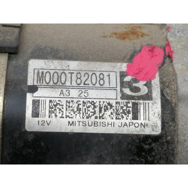 Recambio de motor arranque para citroën c8 2.0 16v sx automático referencia OEM IAM M000T82081  