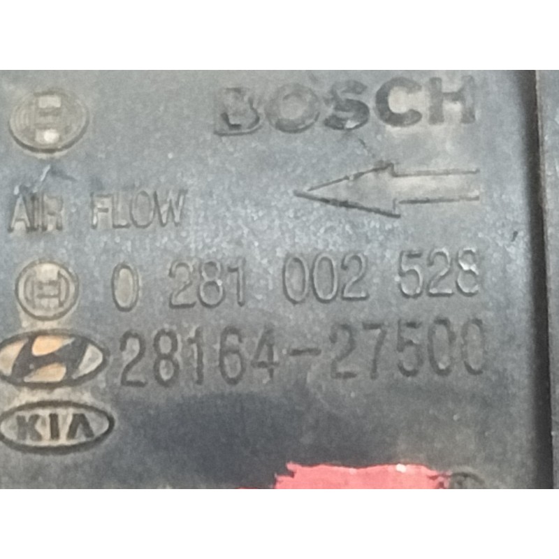 Recambio de caudalimetro para hyundai matrix (fc) 1.5 crdi gls referencia OEM IAM 0281002528  