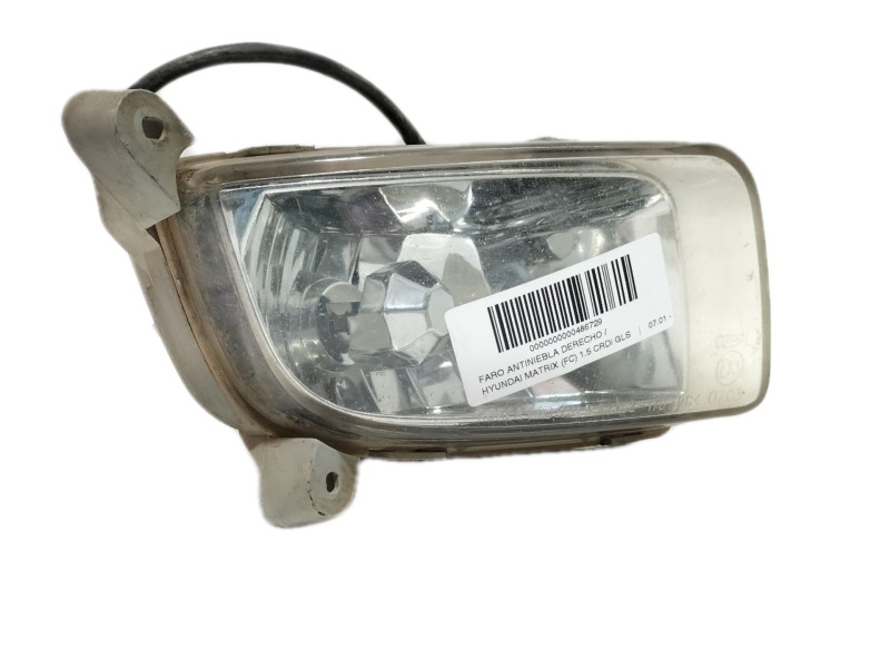 Recambio de faro antiniebla derecho para hyundai matrix (fc) 1.5 crdi gls referencia OEM IAM   