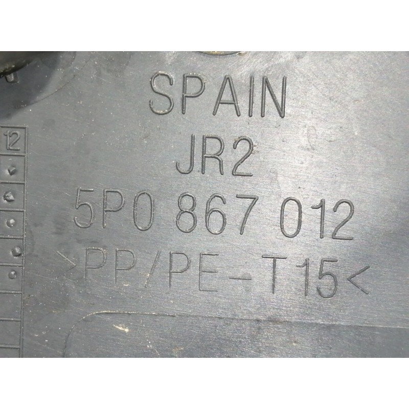 Recambio de guarnecido puerta delantera derecha para seat toledo (5p2) reference referencia OEM IAM 5P0867012  