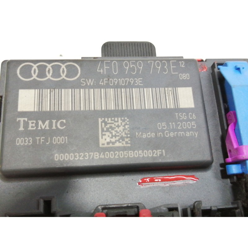 Recambio de centralita cierre para audi a6 berlina (4f2) 2.0 tdi referencia OEM IAM 4F0959793E  