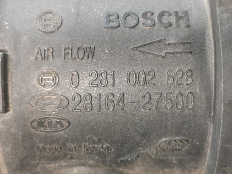 Recambio de caudalimetro para hyundai matrix (fc) 1.5 crdi gls referencia OEM IAM 0281002528  