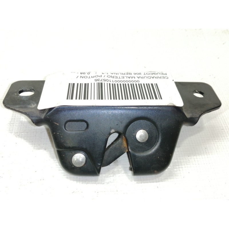 Recambio de cerradura maletero / porton para peugeot 206 berlina 1.4 referencia OEM IAM   