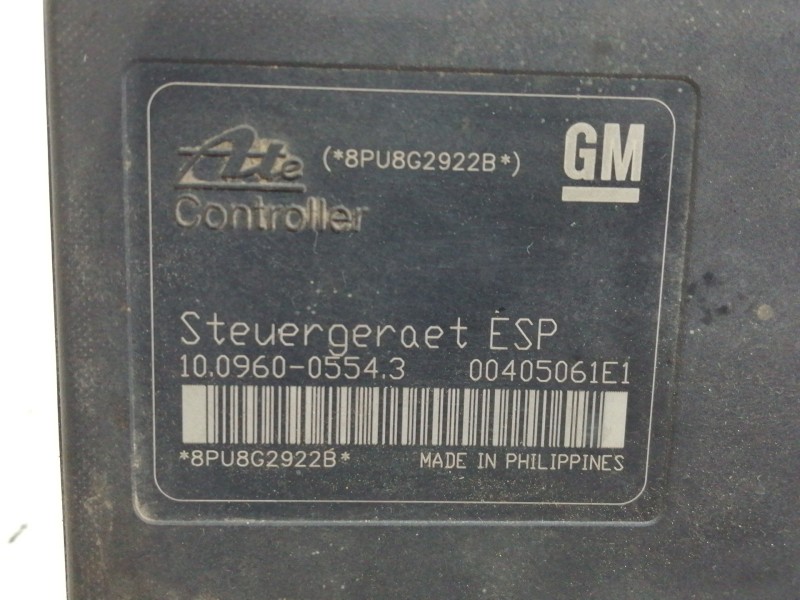 Recambio de abs para opel astra gtc enjoy referencia OEM IAM 13246535 10096005543 10020602904