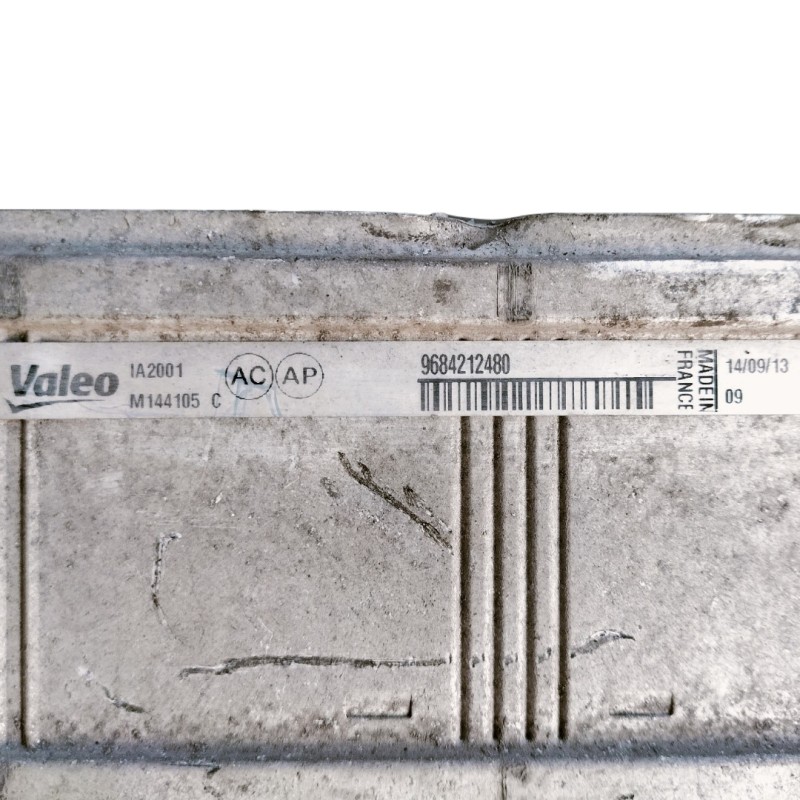 Recambio de intercooler para citroën berlingo station wagon x referencia OEM IAM 9684212480  