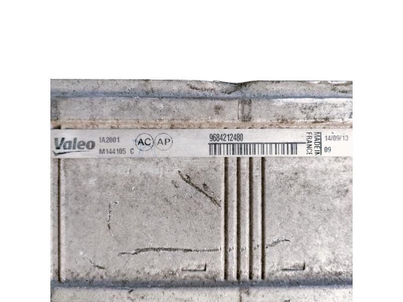 Recambio de intercooler para citroën berlingo station wagon x referencia OEM IAM 9684212480  