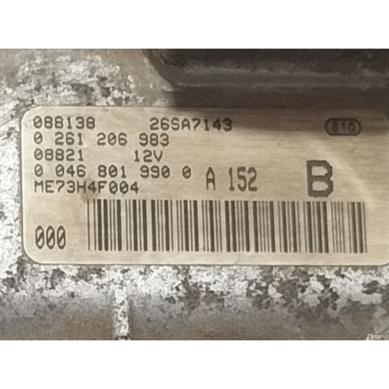 Recambio de centralita motor uce para fiat brava (182) 16v 80 sx referencia OEM IAM 0261206983  