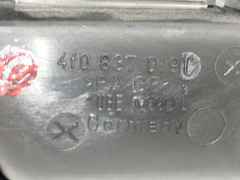 Recambio de maneta interior delantera izquierda para audi a6 berlina (4f2) 2.0 tdi referencia OEM IAM 410837019C  