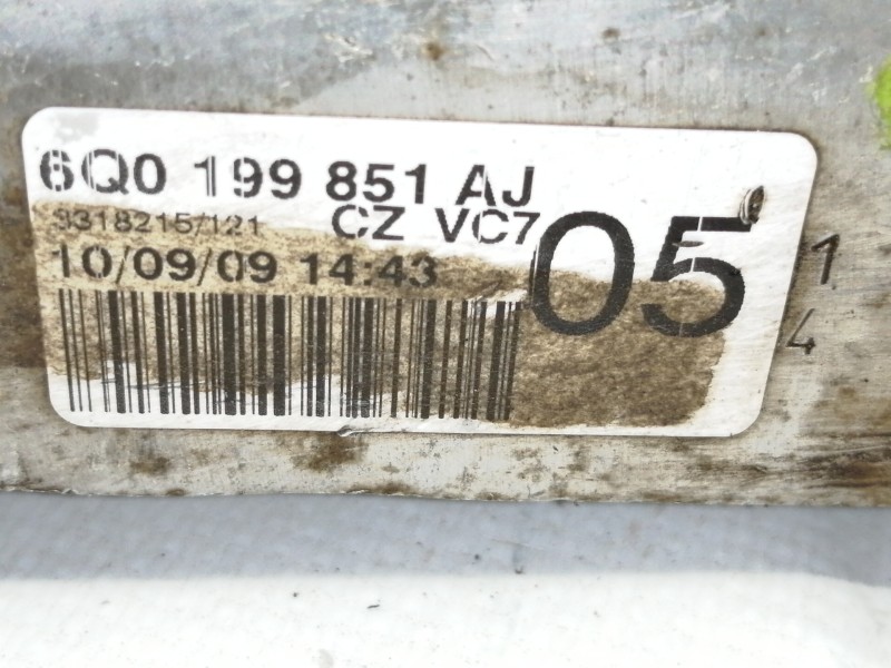 Recambio de soporte motor trasero para seat ibiza (6j5) reference referencia OEM IAM 6Q0199851AJ  
