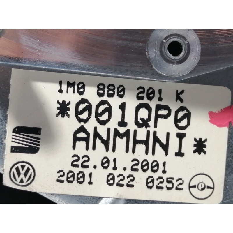 Recambio de airbag delantero izquierdo para seat leon (1m1) stella referencia OEM IAM 1M0880201K 001QP0ANMHNI X51LZ83ZAYA