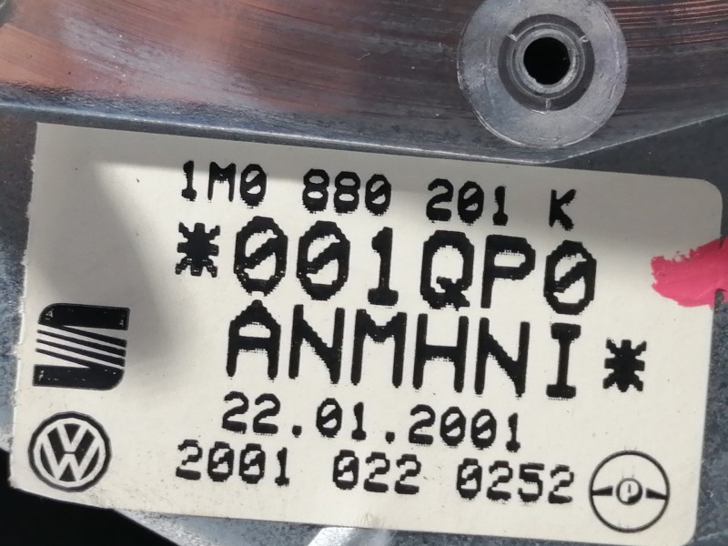 Recambio de airbag delantero izquierdo para seat leon (1m1) stella referencia OEM IAM 1M0880201K 001QP0ANMHNI X51LZ83ZAYA