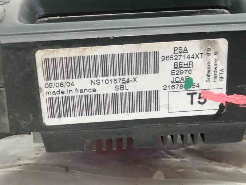 Recambio de mando calefaccion / aire acondicionado para peugeot 307 break/sw (s2) sw pack referencia OEM IAM 96527144XT 96527144