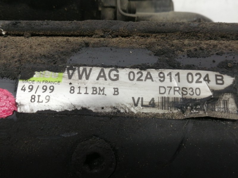 Recambio de motor arranque para seat toledo (1m2) stella referencia OEM IAM 02A911024B  