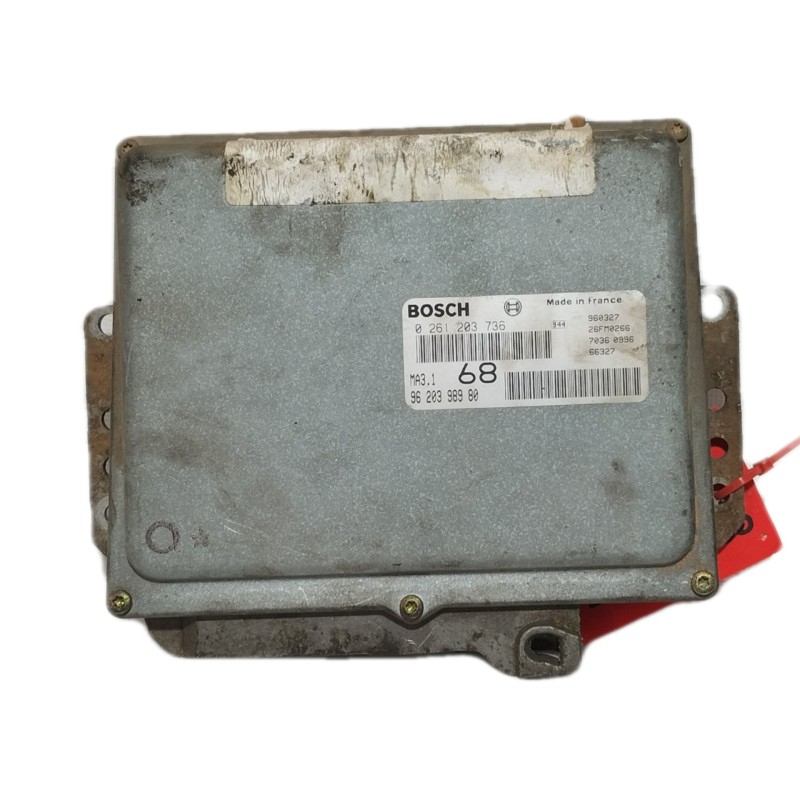 Recambio de centralita motor uce para citroën saxo 1.1 x referencia OEM IAM 0261203736  