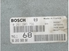 Recambio de centralita motor uce para citroën saxo 1.1 x referencia OEM IAM 0261203736   2