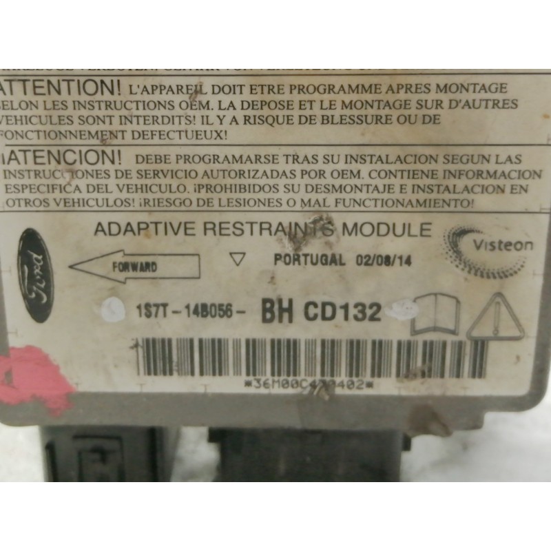 Recambio de centralita airbag para ford mondeo berlina (ge) ambiente referencia OEM IAM 1S7T14B056 BHCD132 