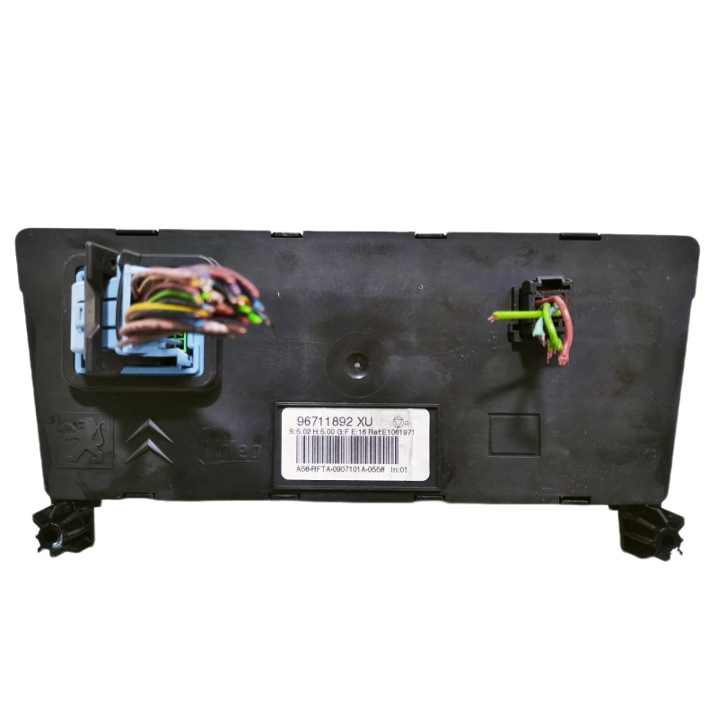 Recambio de mando calefaccion / aire acondicionado para citroën c3 picasso exclusive referencia OEM IAM 96711892XU E1061971 