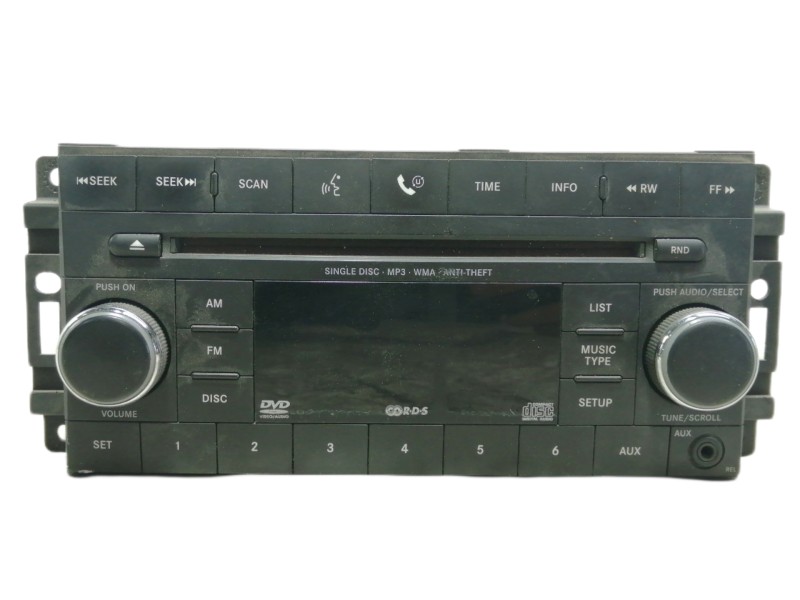 Recambio de sistema audio / radio cd para chrysler sebring berlina 2.0 crd limited referencia OEM IAM 05064927AG 26777L 05979Z02
