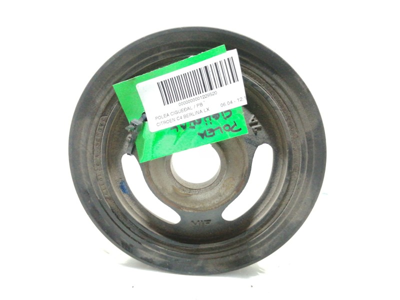 Recambio de polea cigueñal para citroën c4 berlina lx referencia OEM IAM 9654961080  