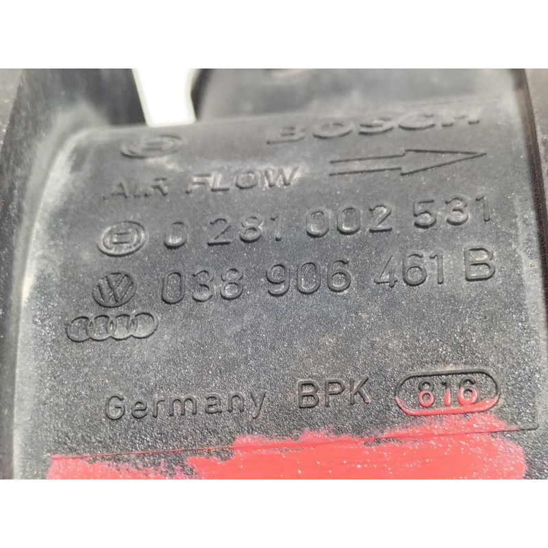 Recambio de caudalimetro para skoda fabia combi (5j5) style referencia OEM IAM 0281002531 038906461B 