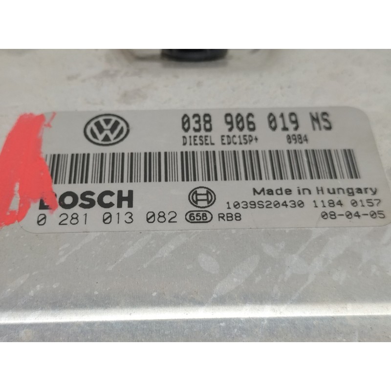Recambio de centralita motor uce para skoda fabia combi (5j5) style referencia OEM IAM 038906019NS  