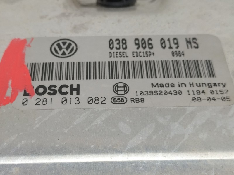 Recambio de centralita motor uce para skoda fabia combi (5j5) style referencia OEM IAM 038906019NS  