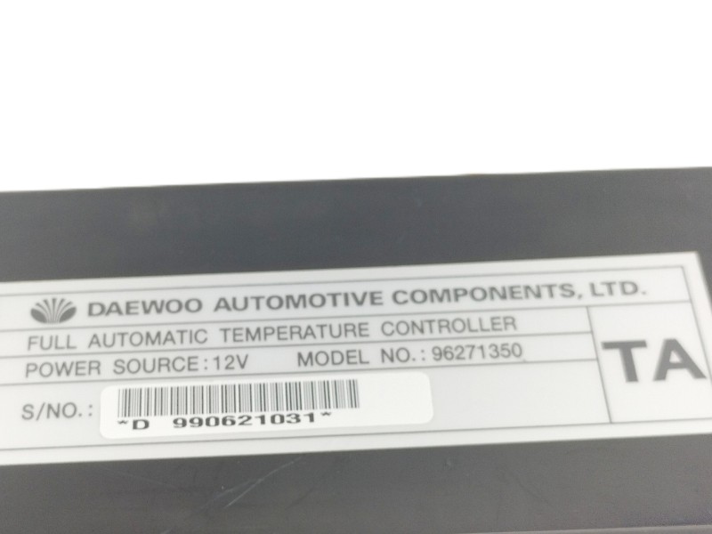 Recambio de mando calefaccion / aire acondicionado para daewoo nubira berlina cdx (1999) referencia OEM IAM 990621031  