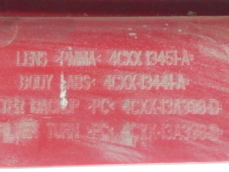 Recambio de piloto trasero izquierdo para citroën c4 berlina vtr plus referencia OEM IAM 9646801777 4CXX13405A 79998D 4CXX13451A