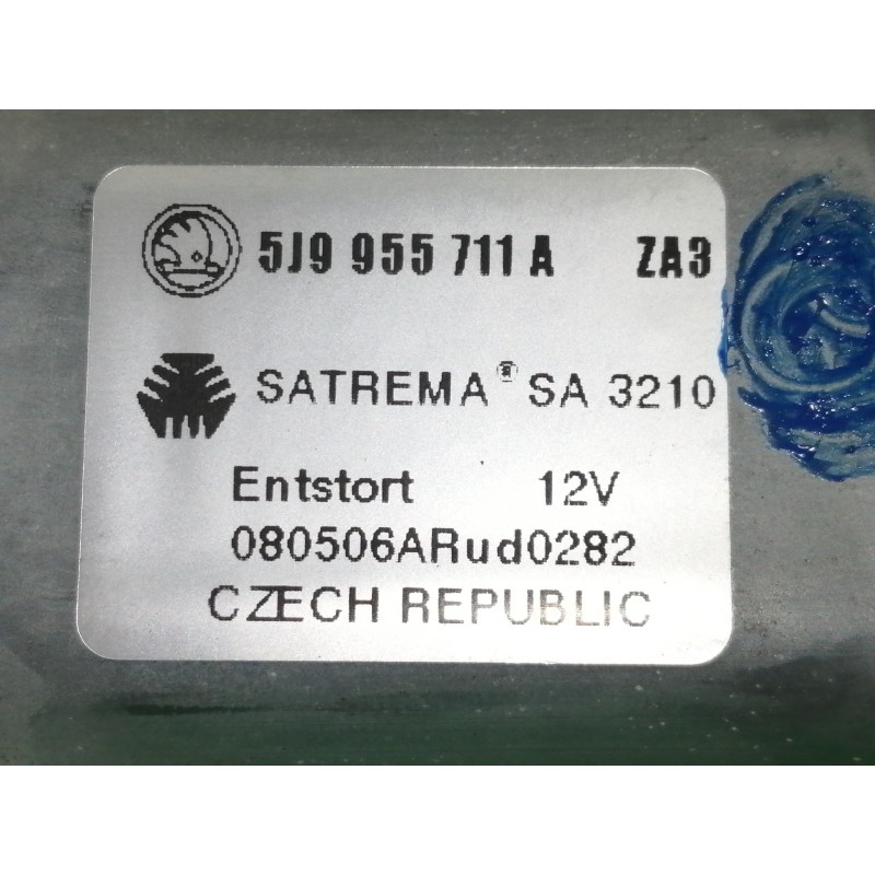 Recambio de motor limpia trasero para skoda fabia combi (5j5) style referencia OEM IAM 5J9955711A  