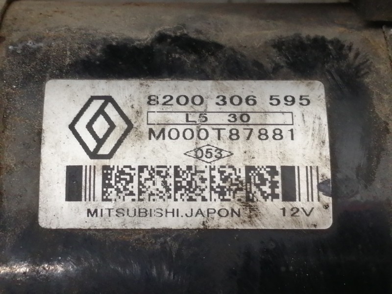 Recambio de motor arranque para renault scenic ii confort dynamique referencia OEM IAM 8200306595 M000T87881 