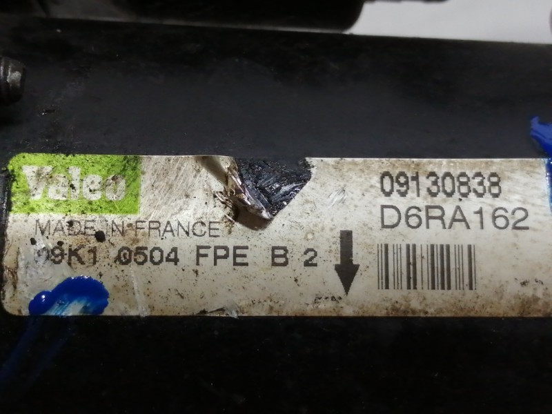 Recambio de motor arranque para opel corsa c silverline referencia OEM IAM 09130838  