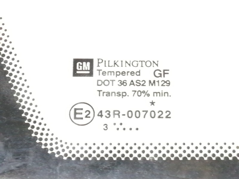 Recambio de luna custodia delantera derecha para opel zafira a comfort referencia OEM IAM   