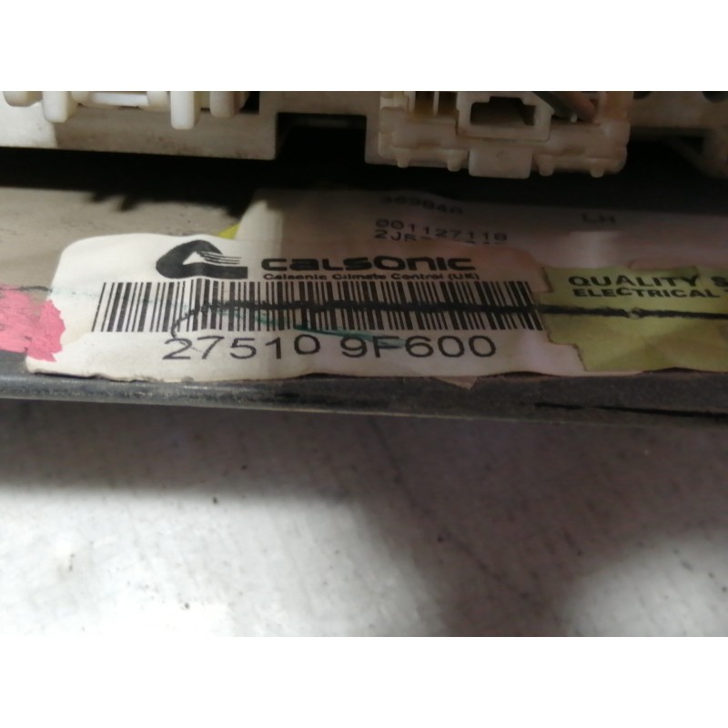 Recambio de mando calefaccion / aire acondicionado para nissan primera berlina (p11) comfort referencia OEM IAM 275109F600  