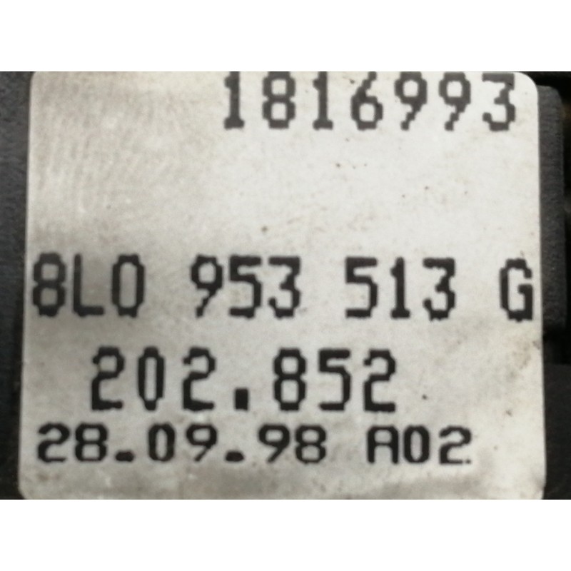 Recambio de mando intermitentes para volkswagen new beetle (9c1/1c1) 1.9 tdi referencia OEM IAM 8L0953513G  