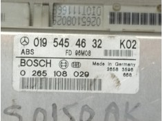Recambio de centralita abs para mercedes-benz clase c (w202) berlina 180 (202.018) referencia OEM IAM 0195454632   2