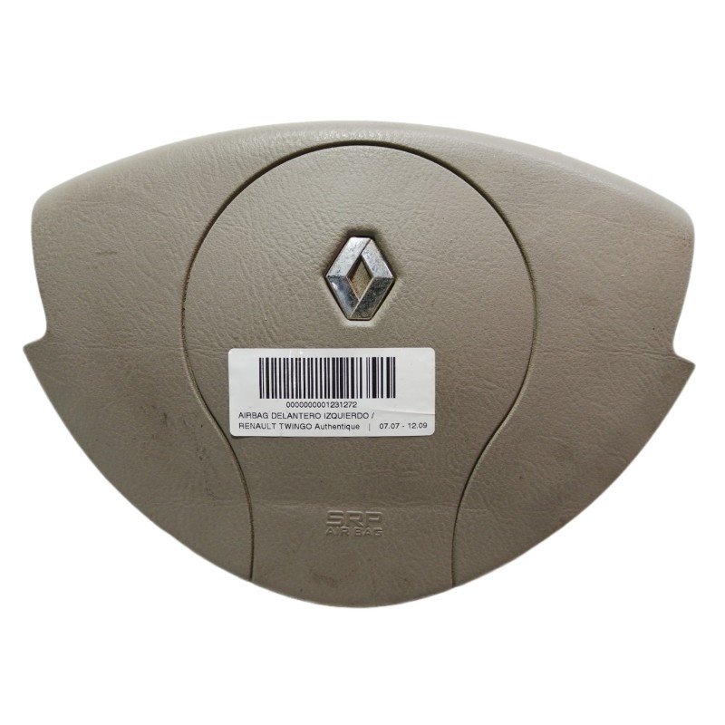 Recambio de airbag delantero izquierdo para renault twingo authentique referencia OEM IAM 985107850R 985107850 