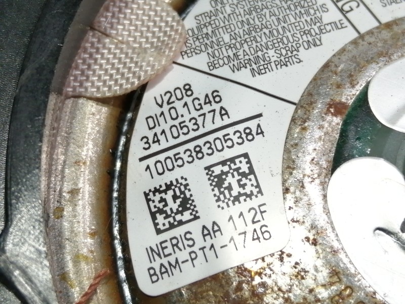 Recambio de airbag delantero izquierdo para renault twingo authentique referencia OEM IAM 985107850R 985107850 