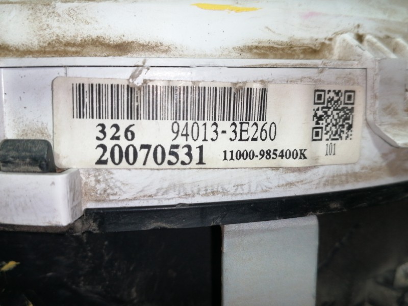 Recambio de cuadro instrumentos para kia sorento 2.5 crdi vgt ex1 referencia OEM IAM 940133E260  