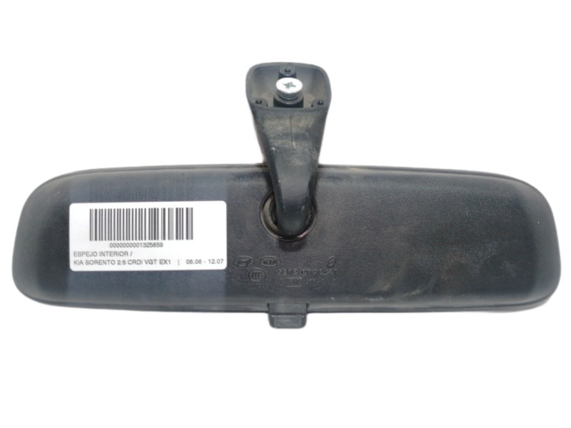 Recambio de espejo interior para kia sorento 2.5 crdi vgt ex1 referencia OEM IAM   