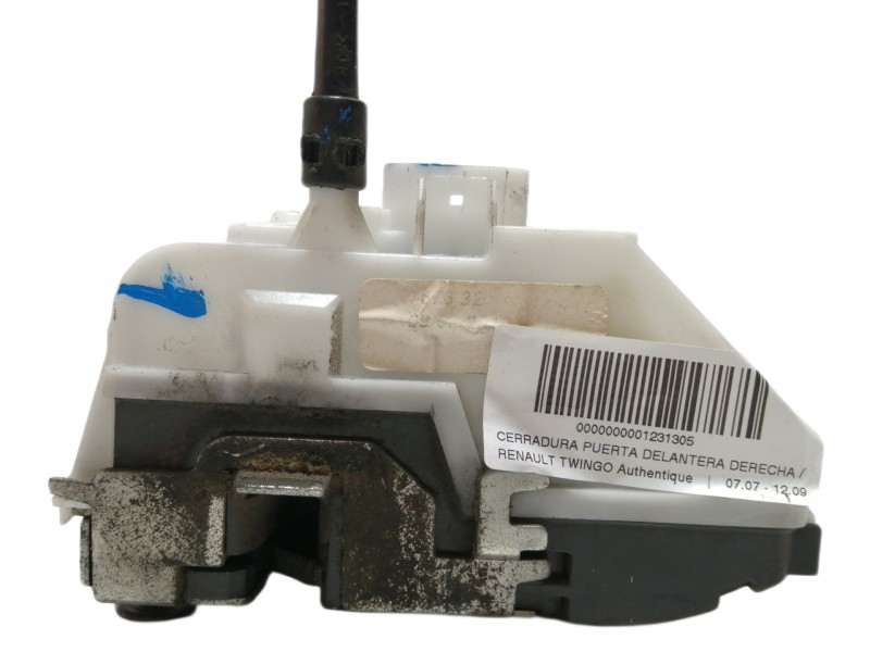 Recambio de cerradura puerta delantera derecha para renault twingo authentique referencia OEM IAM   