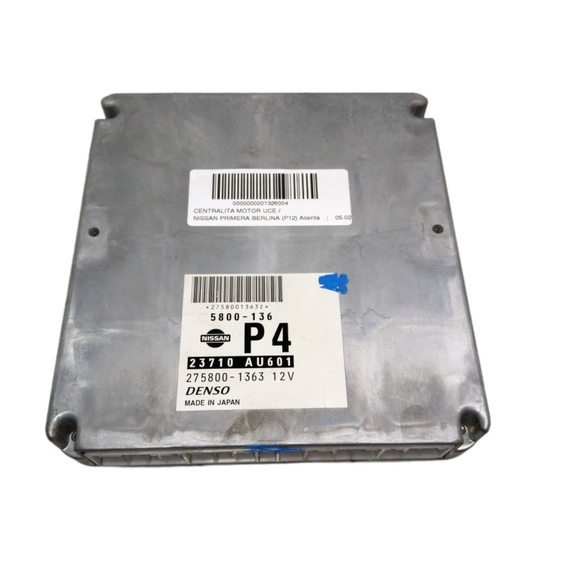 Recambio de centralita motor uce para nissan primera berlina (p12) acenta referencia OEM IAM 5800136 23710AU601 2758001363