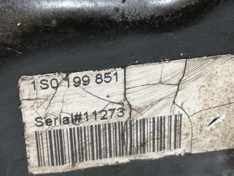 Recambio de soporte motor trasero para seat mii (kf1) 1.0 referencia OEM IAM 1S0199851  