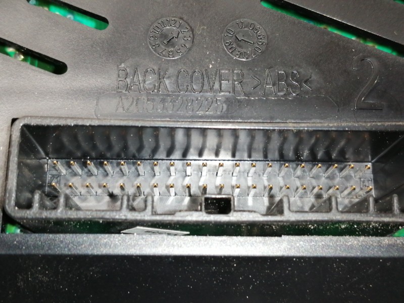 Recambio de cuadro instrumentos para renault twingo authentique referencia OEM IAM 280345731R 8200833496M / 2811994952 A2C533089