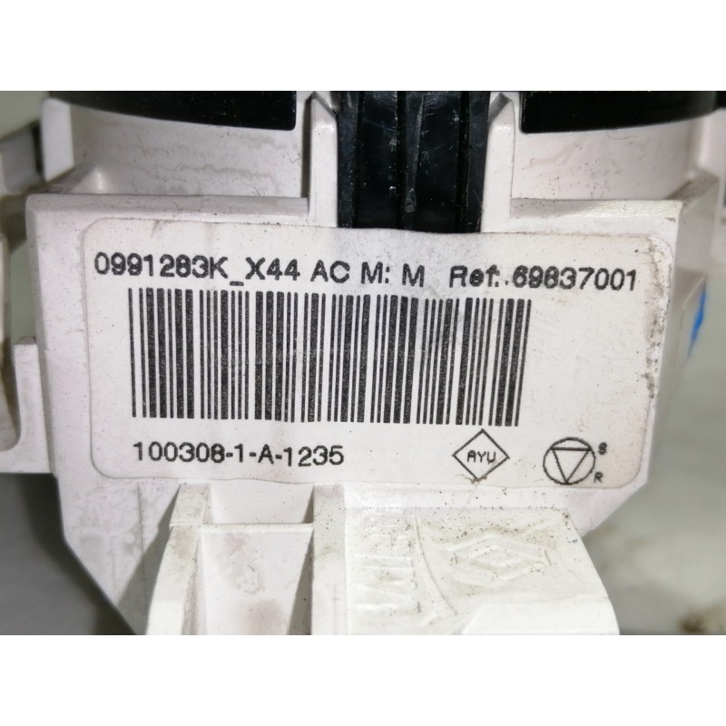 Recambio de mando calefaccion / aire acondicionado para renault twingo authentique referencia OEM IAM 0991283KX44 69837001 / 099