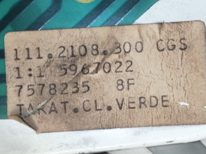 Recambio de cuadro instrumentos para fiat uno (146) 45 referencia OEM IAM 7578235 5967022 1112108300 